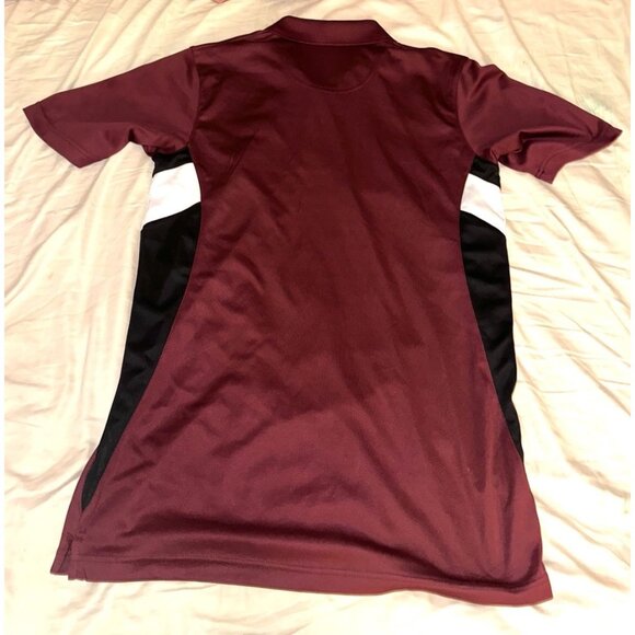 Men’s Msu Mississippi State Polo Maroon Size Medium Ncaa - Picture 2 of 4